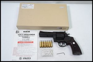 「マルシン コルト アナコンダ 4インチ ブラックHW 6mmXカートリッジ仕様　ガスリボルバー」買取実績